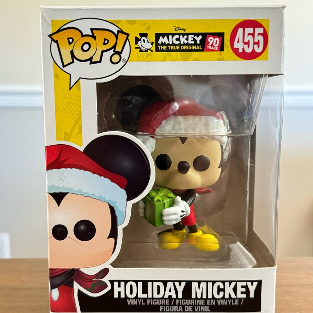 Funko Holiday Decor Mickey Mouse Red and Green